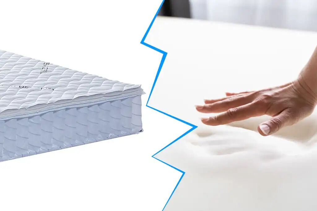 A detailed comparison between Innerspring & Memory Foam mattresses