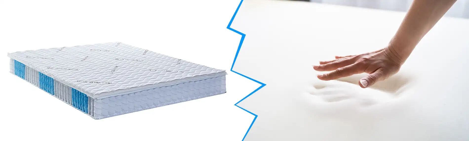 A detailed comparison between Innerspring & Memory Foam mattresses