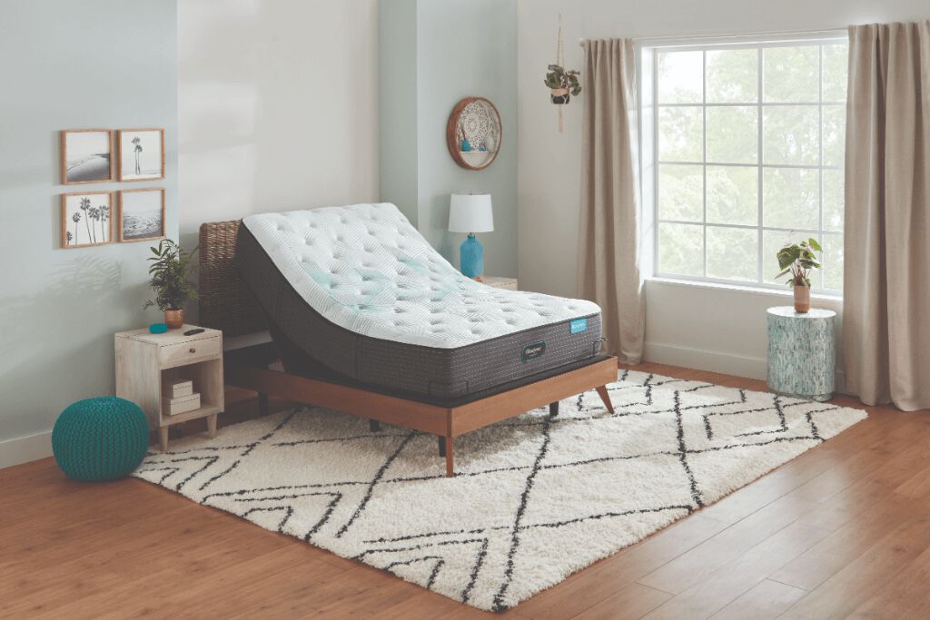 How does an adjustable bedframe work?