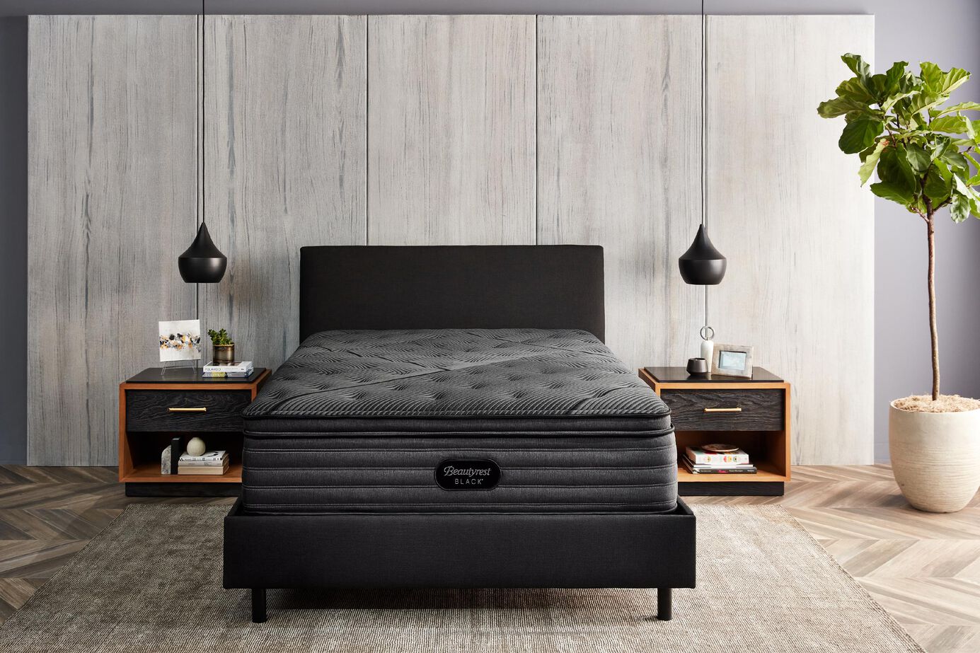 Beautyrest Black L-Class Plush Pillow Top Mattress 14.5" image number 4
