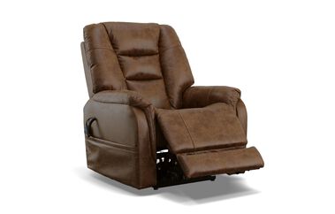 Flexsteel Latitudes Theo Power Recliner with Power Headrest and Lumbar