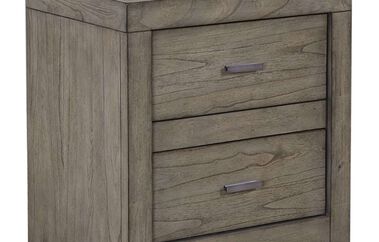 Aspen Home Modern Loft 2 Drawer NightStand