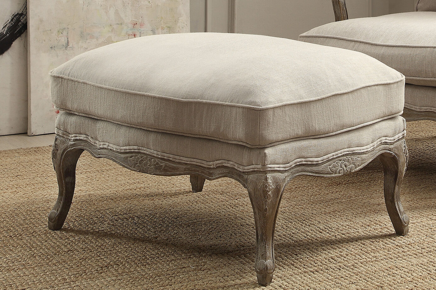 Homelegance Parlier Ottoman image number 0