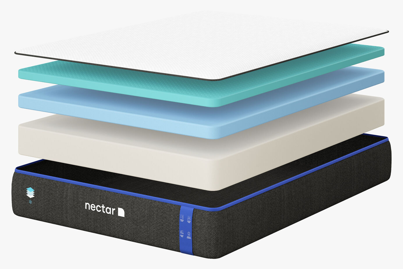 Nectar Classic  Firm Mattress 12" image number 2