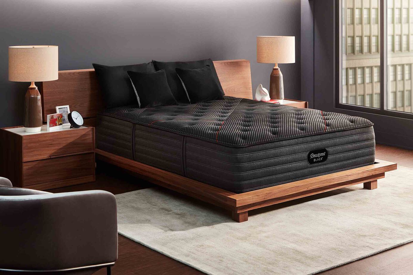 Beautyrest Black C-Class Medium Mattress 13.75" image number 0