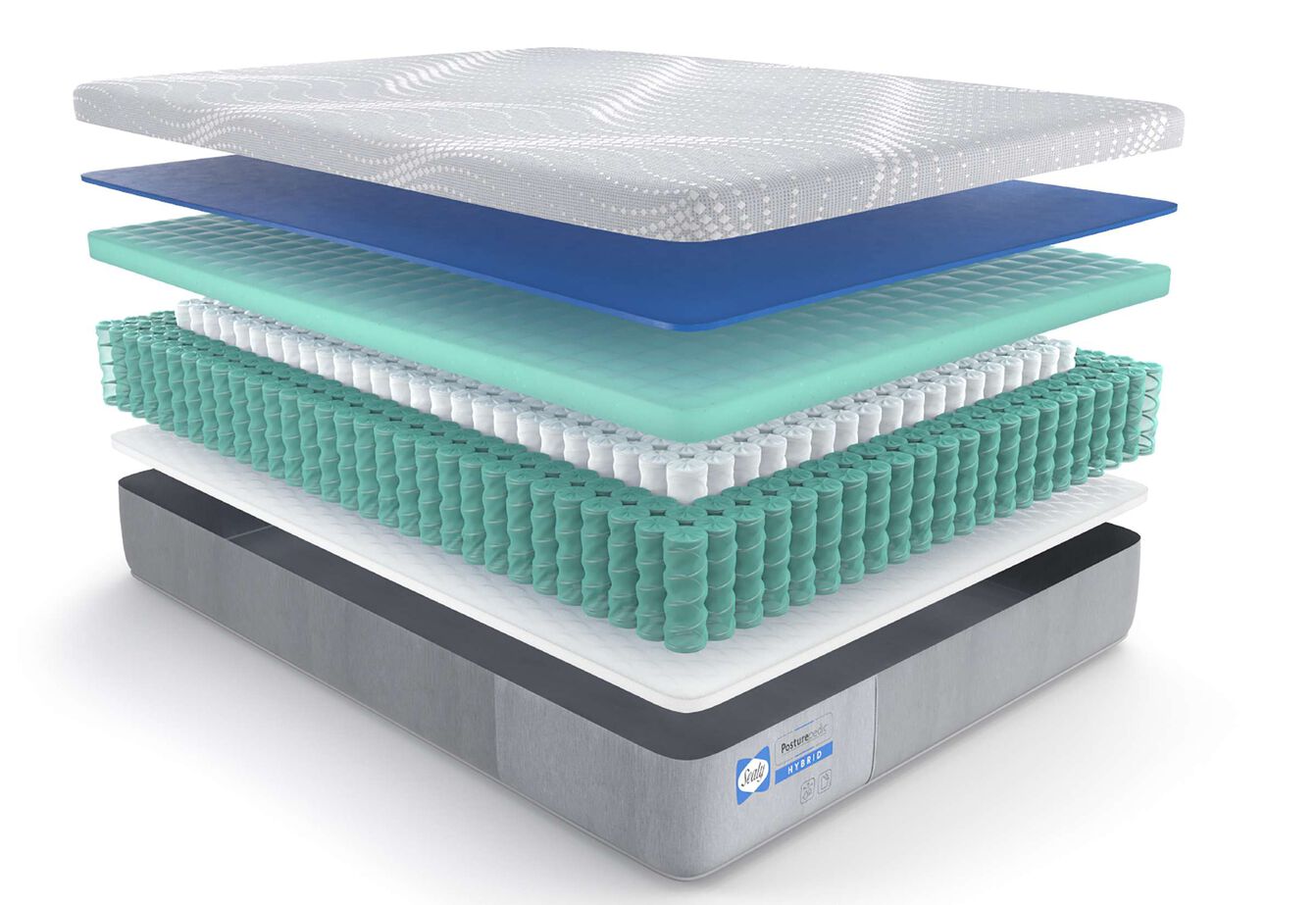 Sealy PosturePedic Hybrid Medina Firm Mattress 11" image number 2