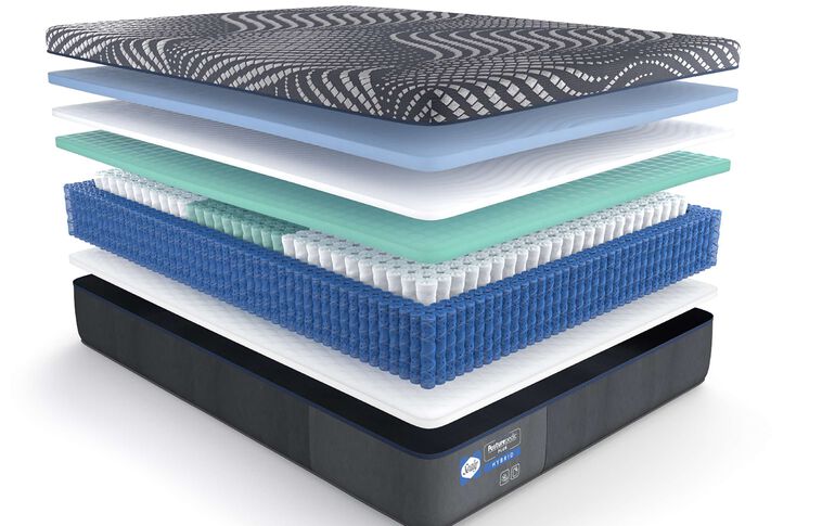 Sealy PosturePedic Plus Hybrid High Point Firm Mattress 14" image number 3