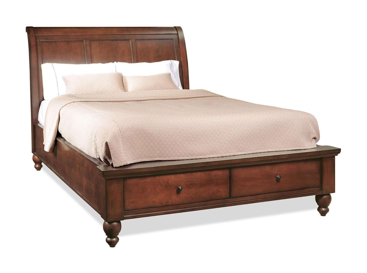 Aspen Home Cambridge Sleigh Bed with Storage image number 2