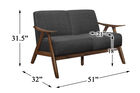 Homelegance Damala Loveseat
