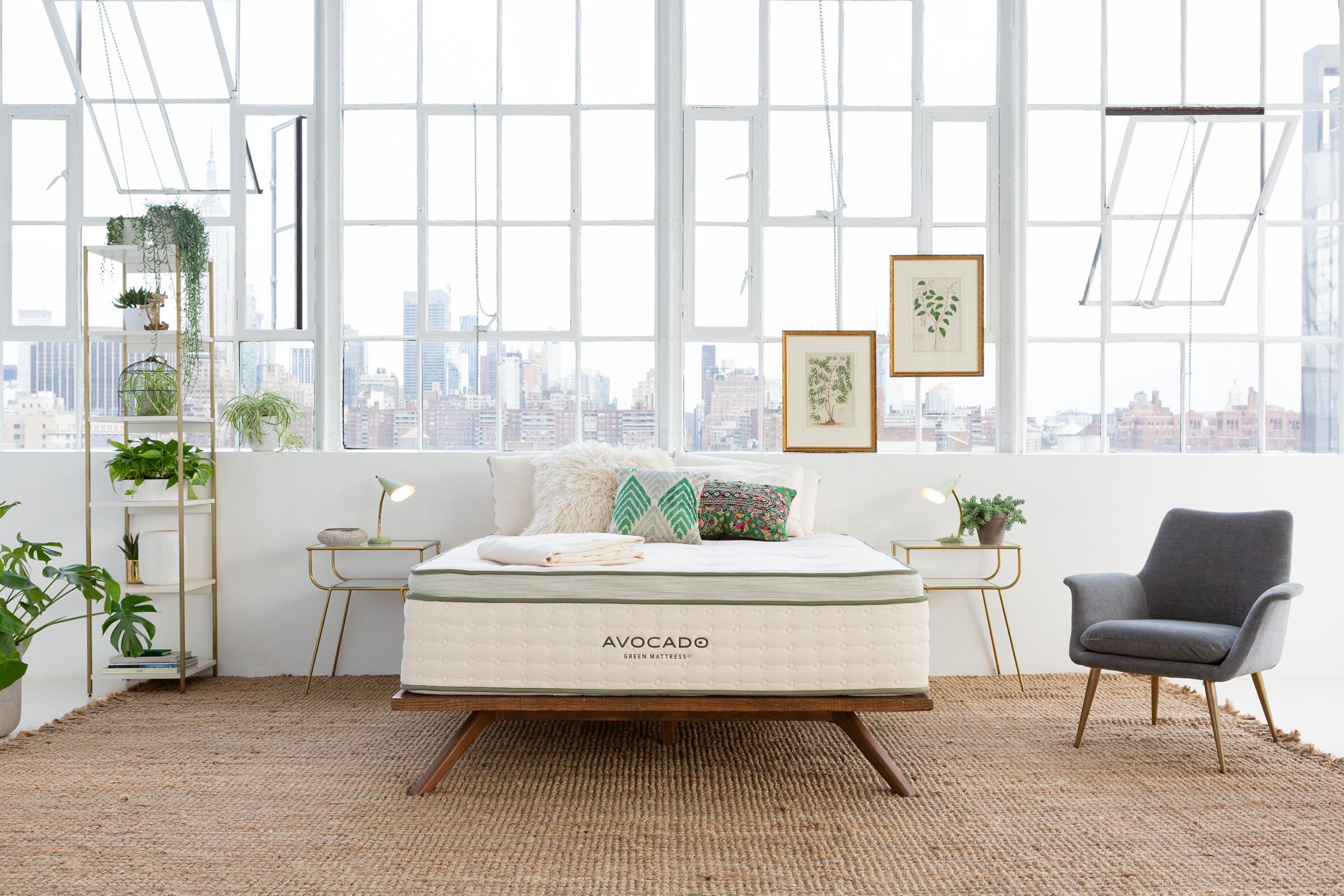 Avocado Green Hybrid Pillow Top Mattress 13