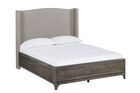 Modus Cicero Upholstered Panel Bed Complete