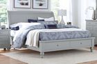 Aspen Home Cambridge Sleigh Bed with Storage