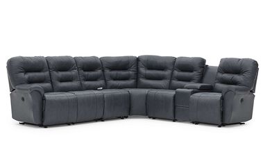 Best Home Furnishings Unity Leather Power Sectional
