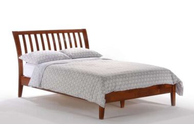 Pacific Mfg Spices Bedroom Nutmeg Platform Bed Complete