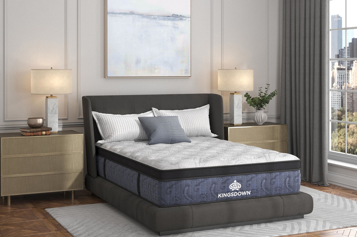 Kingsdown Vintage Sycamore Grove Plush Euro-Top Mattress 15" image number 0