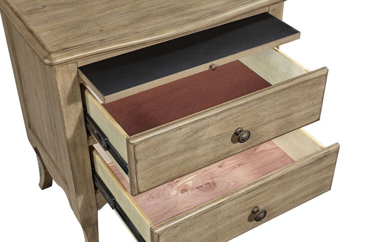 Aspen Home Provence 2 Drawer Nightstand image number 2