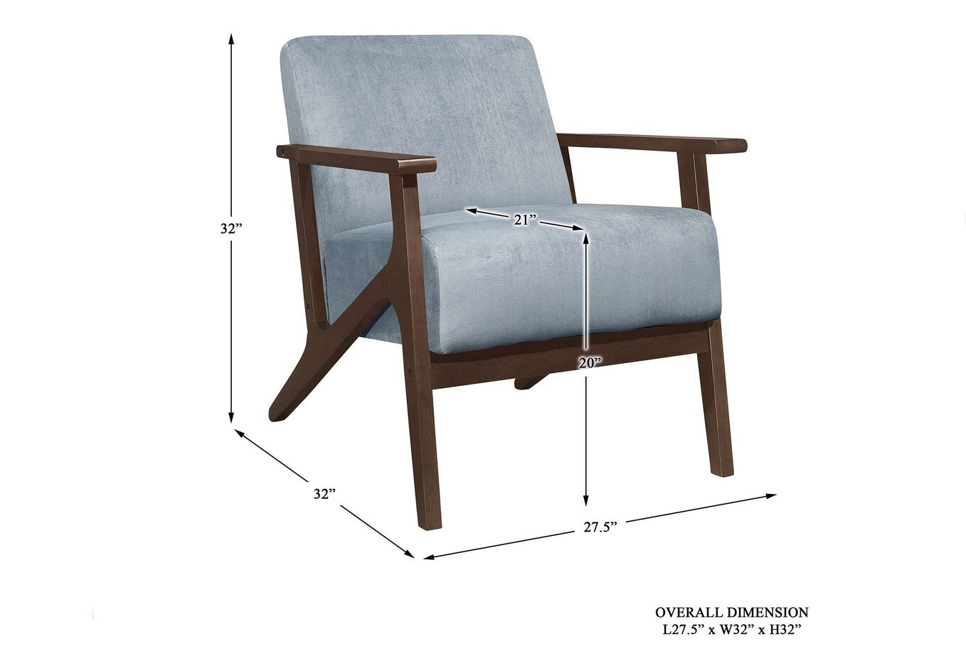 Homelegance August Accent Chair image number 2