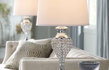 Pacific Coast Lighting Glitz and Glam Set of 2 Lamps