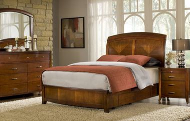 Modus Brighton Sleigh Storage Bed Complete