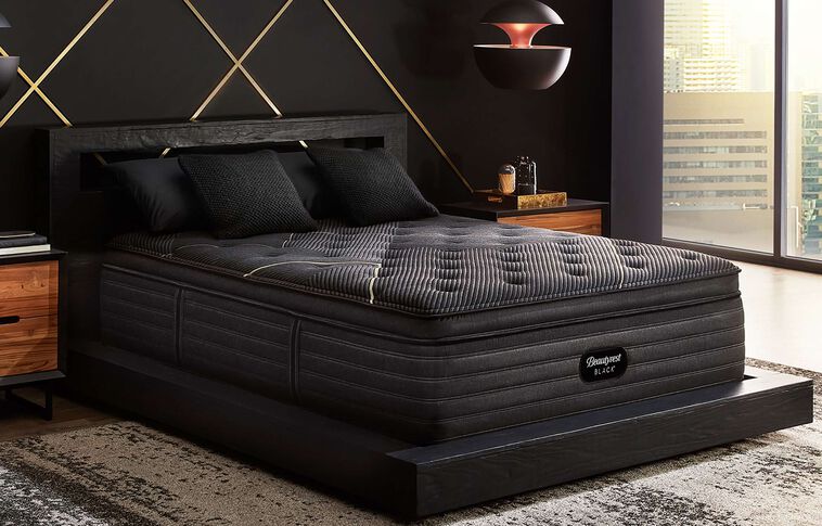Beautyrest Black K-Class Plush Pillow Top Mattress 16.5" image number 1