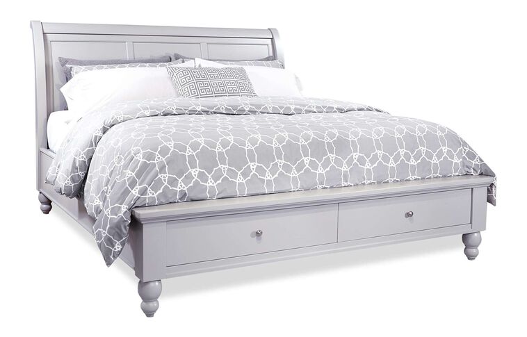 Aspen Home Cambridge Sleigh Bed with Storage image number 2