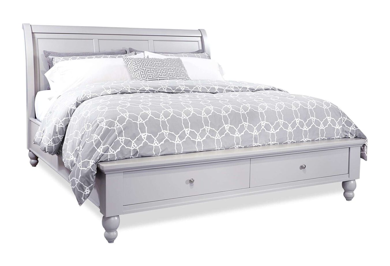 Aspen Home Cambridge Sleigh Bed with Storage image number 2
