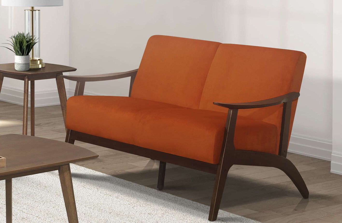 Homelegance Carlson Loveseat image number 0