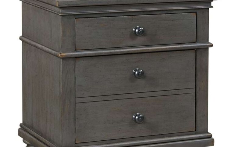 Aspen Home Oxford 2 Drawer Nightstand image number 0