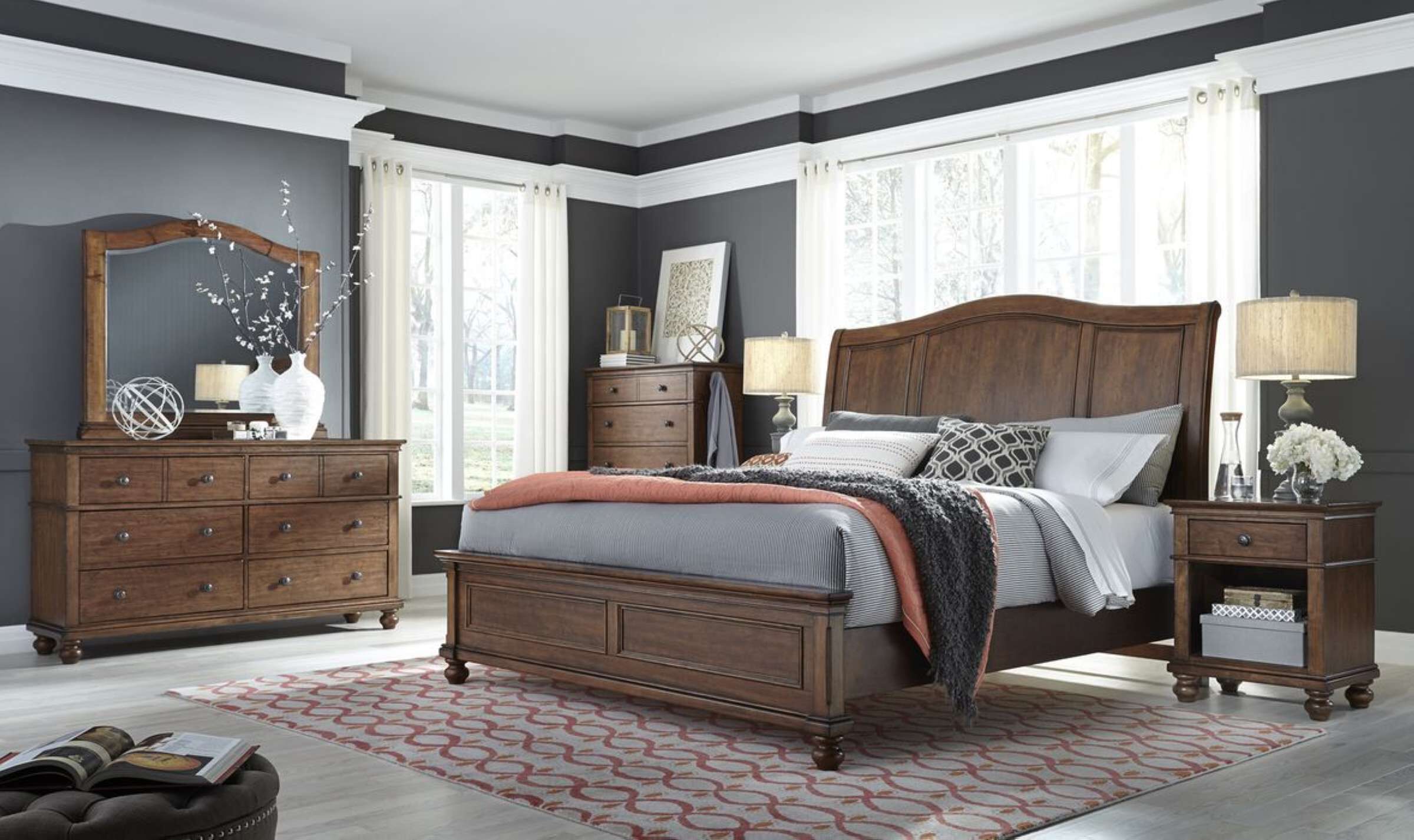 Aspenhome sleigh bed hotsell