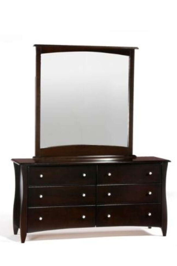 Pacific Mfg Spices Bedroom Clove 6-Drawer Dresser image number 0