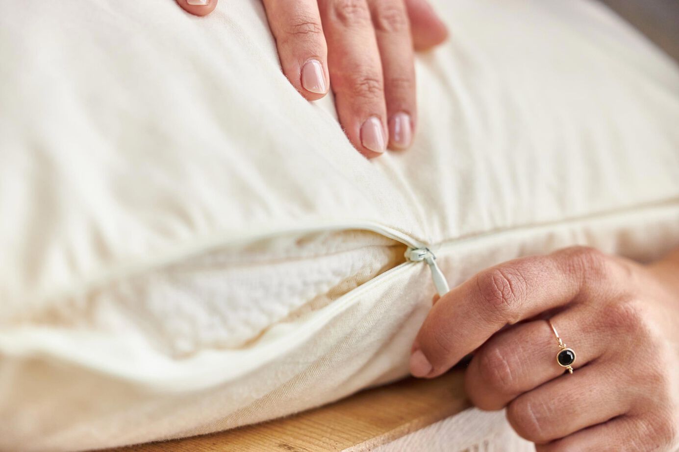 Avocado Organic Waterproof Pillow Protector image number 3