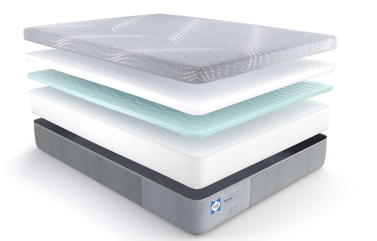 Sealy PosturePedic Foam Patterson Medium Firm Mattress 12" image number 2