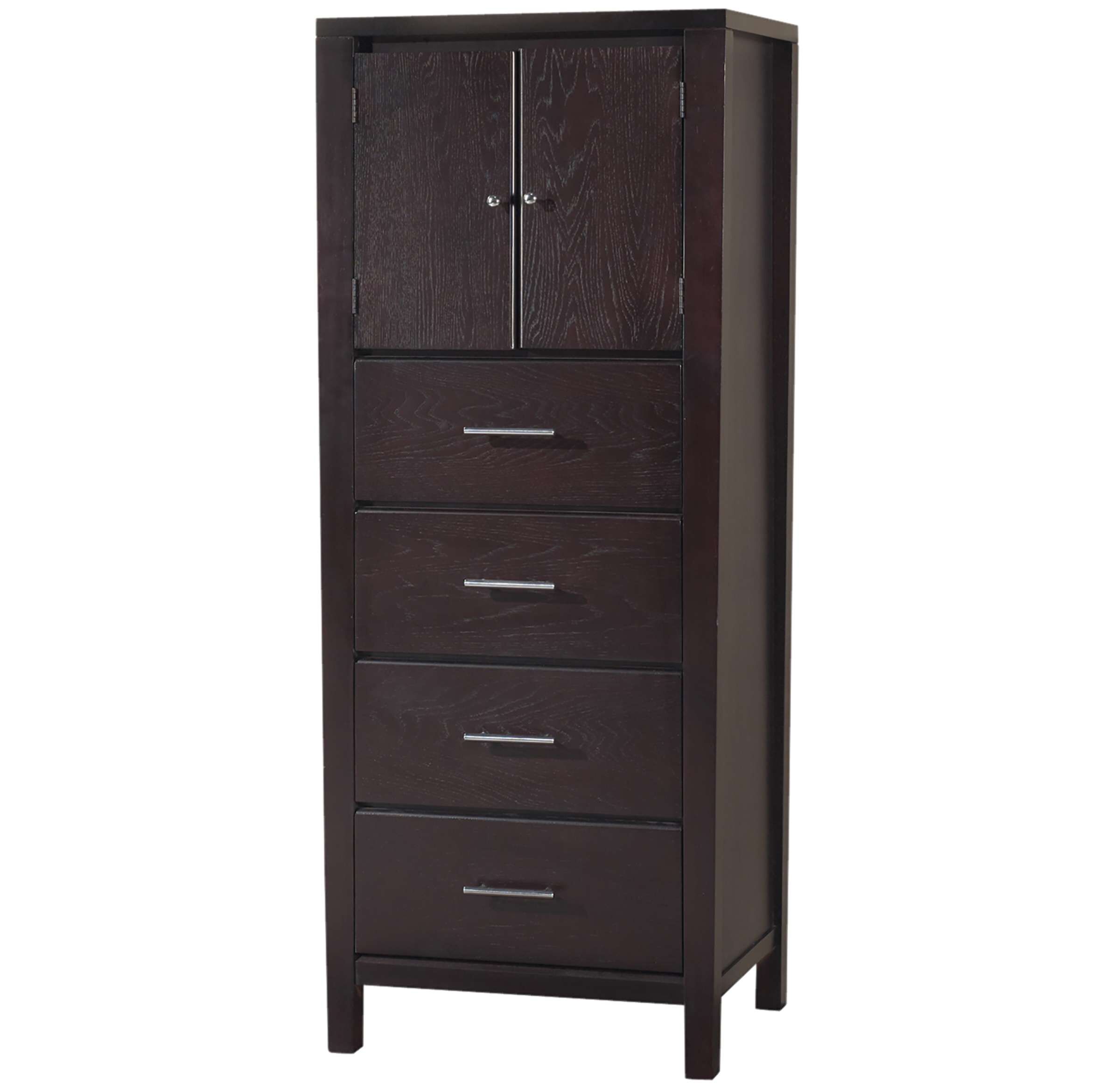 Espresso lingerie shop chest