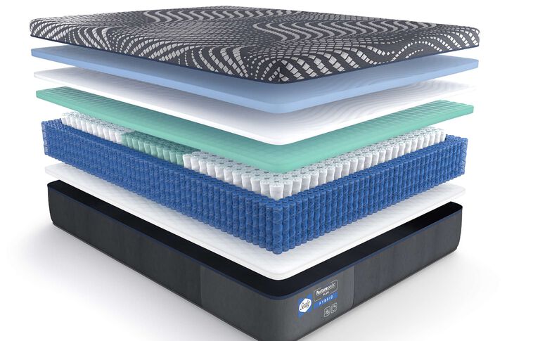 Sealy PosturePedic Plus Hybrid High Point Soft Mattress 14" image number 3