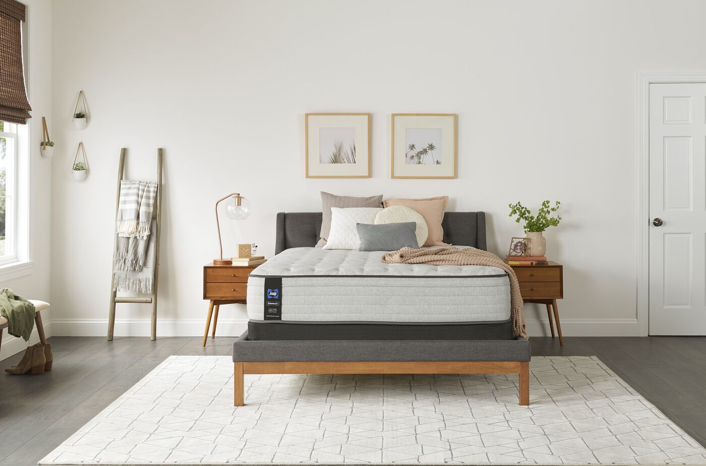Sealy PosturePedic Cedar Court Medium Faux Euro Top Mattress 13 quot for