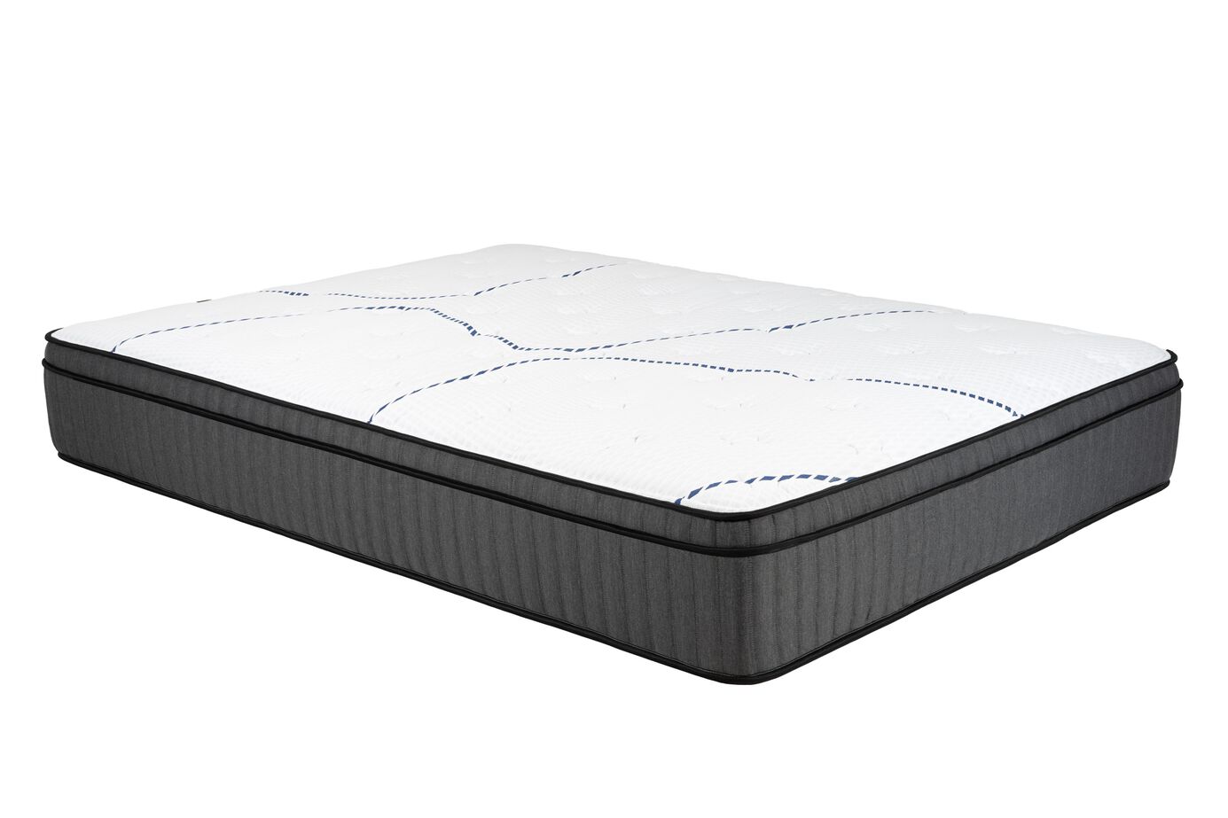 Sleepworld Designs Platinum  Faux Euro-Top Mattress 12.5" image number 2
