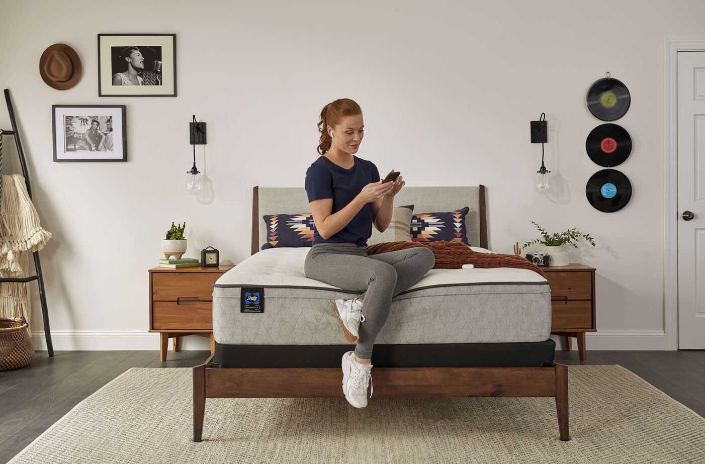 Sealy Essentials Winter Green Soft Euro Top Mattress 12" for USD 379.00