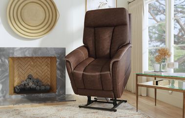 Flexsteel Latitudes Atlas Power Lift Recliner with Power Headrest and Lumbar