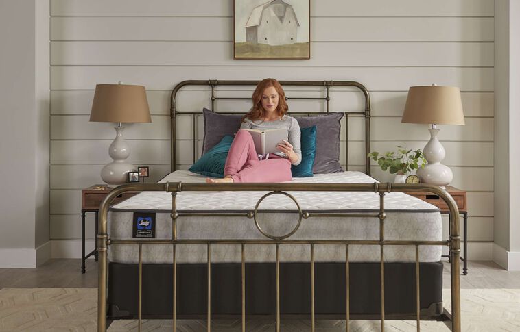 Sealy Sealy Essentials Spring Autumn Ash Plush Mattress 10.5" image number 4