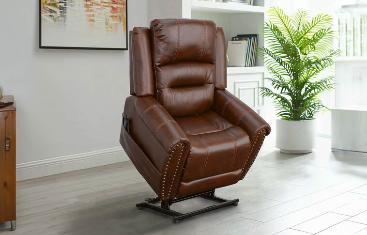 Flexsteel Latitudes Oscar Power Lift Recliner with Power Headrest and Lumbar image number 0
