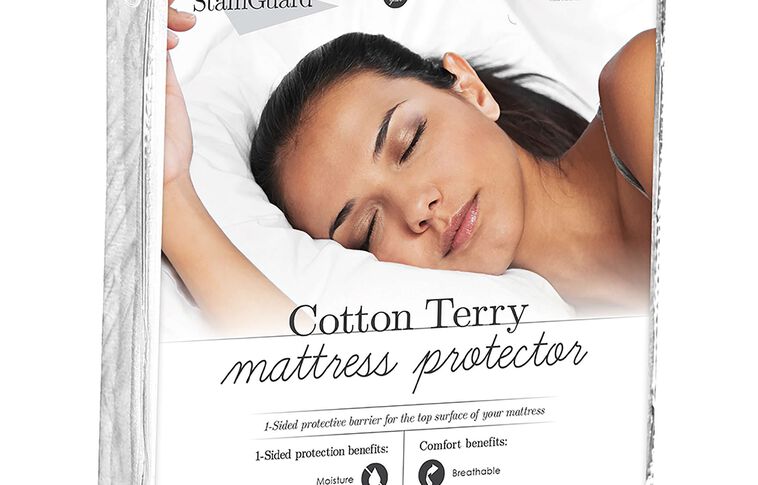 Purecare StainGuard Cotton Terry Mattress Protector image number 2