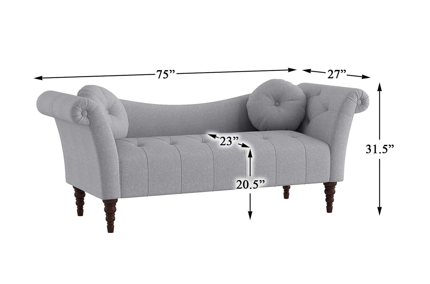 Homelegance Adira Settee image number 2