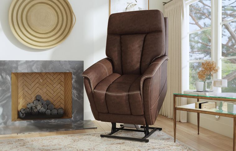 Flexsteel Latitudes Atlas Power Lift Recliner with Power Headrest and Lumbar image number 0