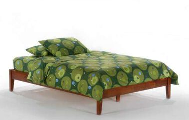 Pacific Mfg Spices Bedroom Sage Platform Bed Complete