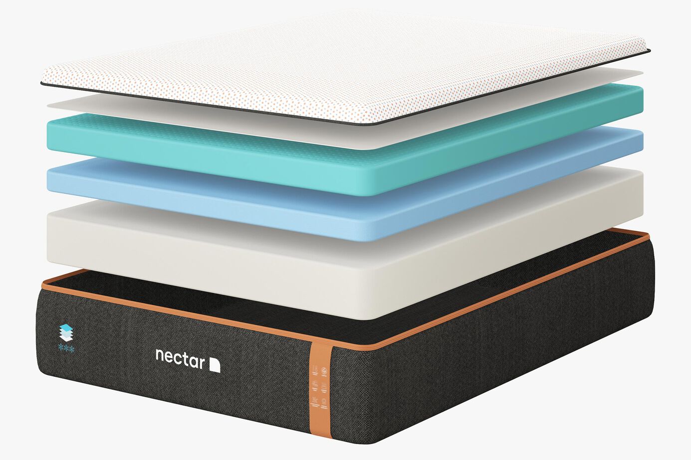 Nectar Premier Copper Medium Firm Mattress 14" image number 2