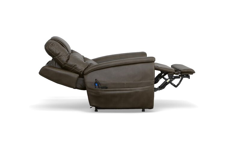 Flexsteel Latitudes Shaw Power Lift Recliner with Power Headrest and Lumbar image number 1