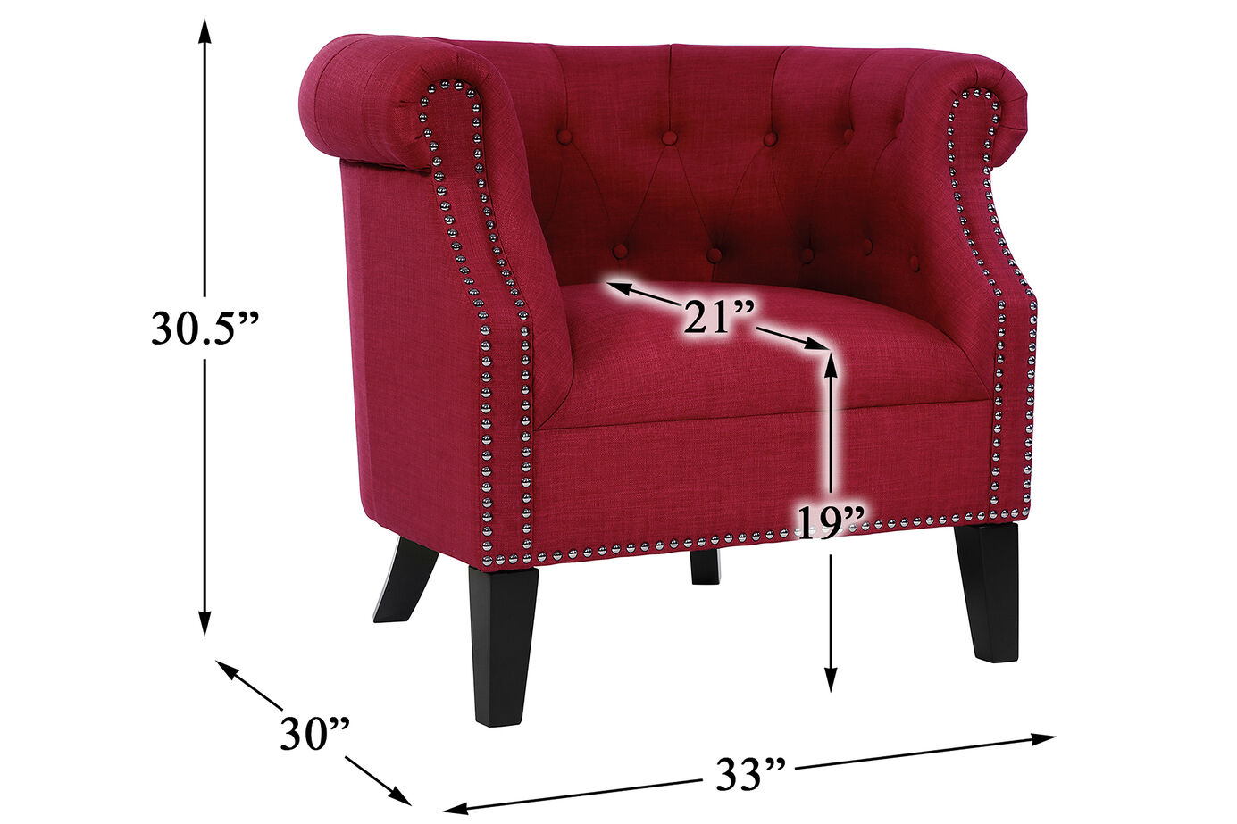 Homelegance Karlock Accent Chair image number 1