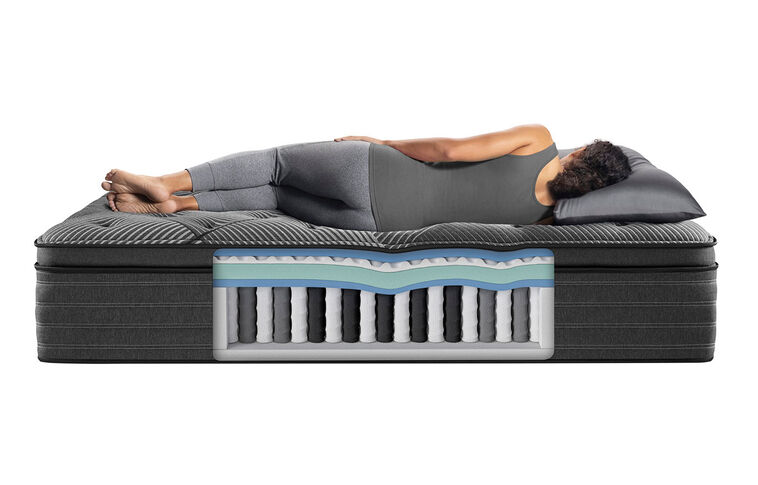 Beautyrest Black L-Class Medium Pillow Top Mattress 14.25" image number null