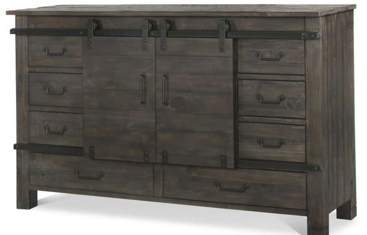 Magnussen Abington Sliding Door Dresser image number 0