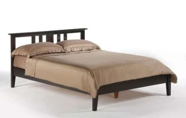 Pacific Mfg Spices Bedroom Thyme Platform Bed Complete